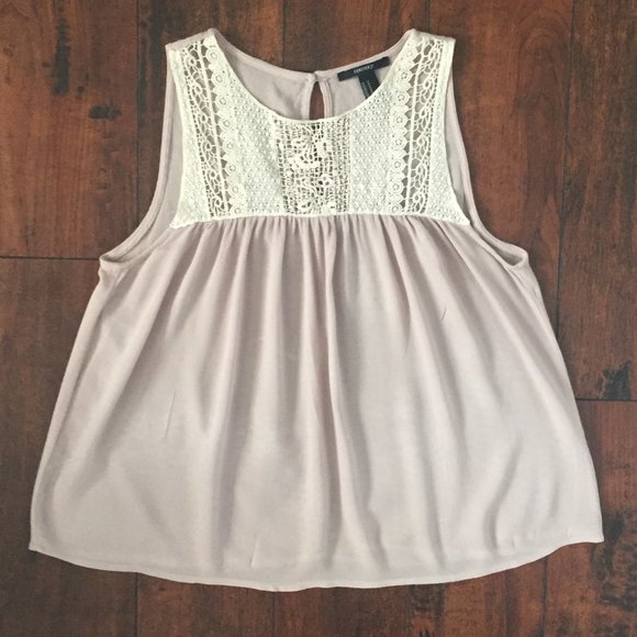 Forever 21 Crochet Bohemian Top - Picture 3 of 5